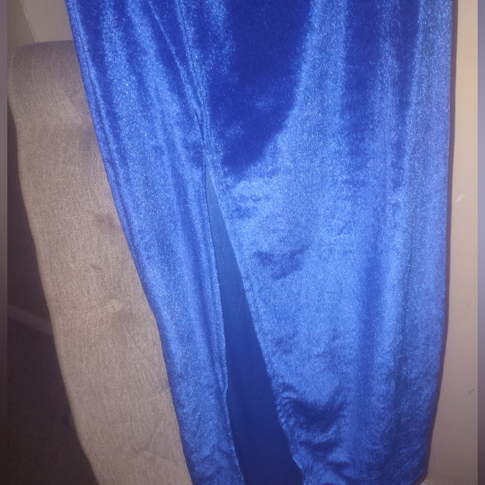 Royal blue dress